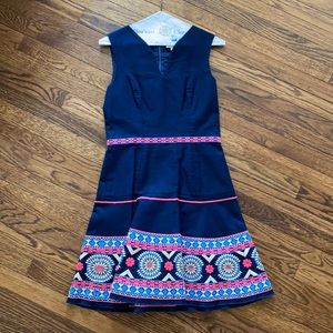 Shoshanna Cotton Fit&Flare Dress